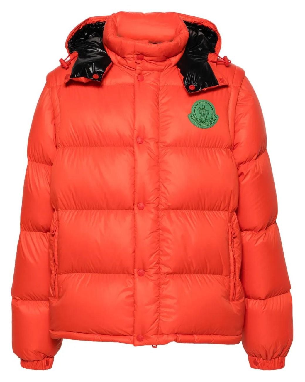 Moncler Red Cyclone 2-In-1 Padded Jacket for men