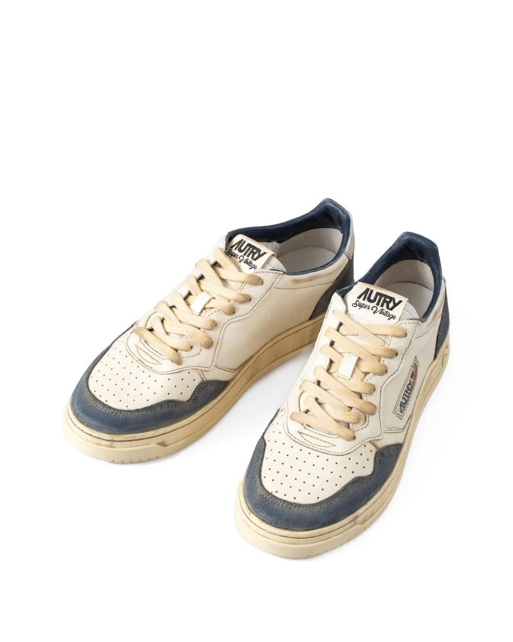 Autry Brown Super Vintage Sneakers for men