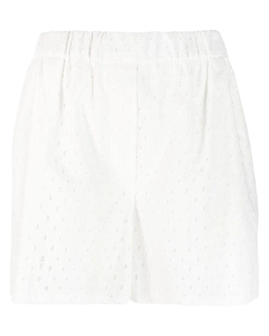 KENZO White Regular Fit Shorts