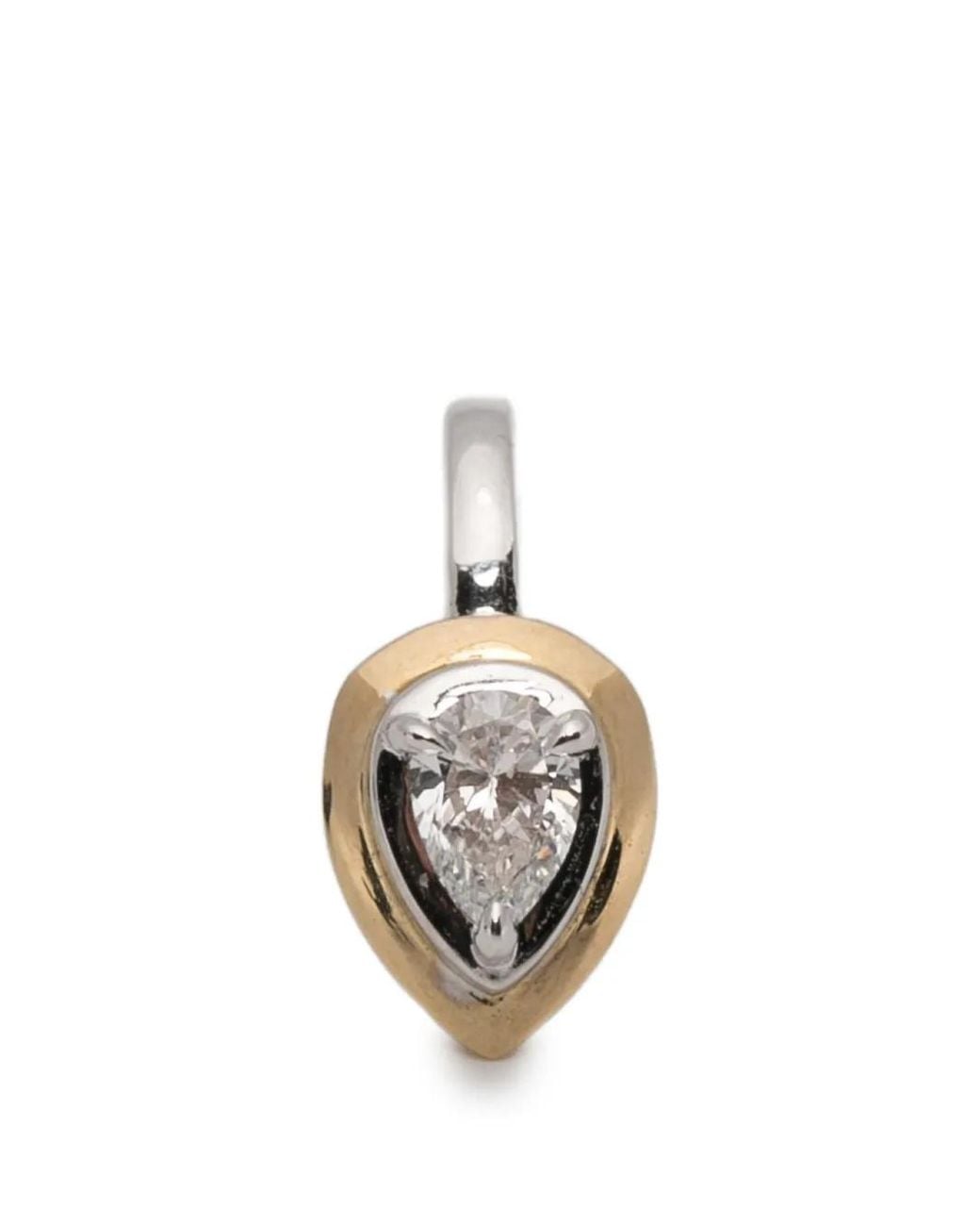 Rainbow K Metallic Diamond Earrings