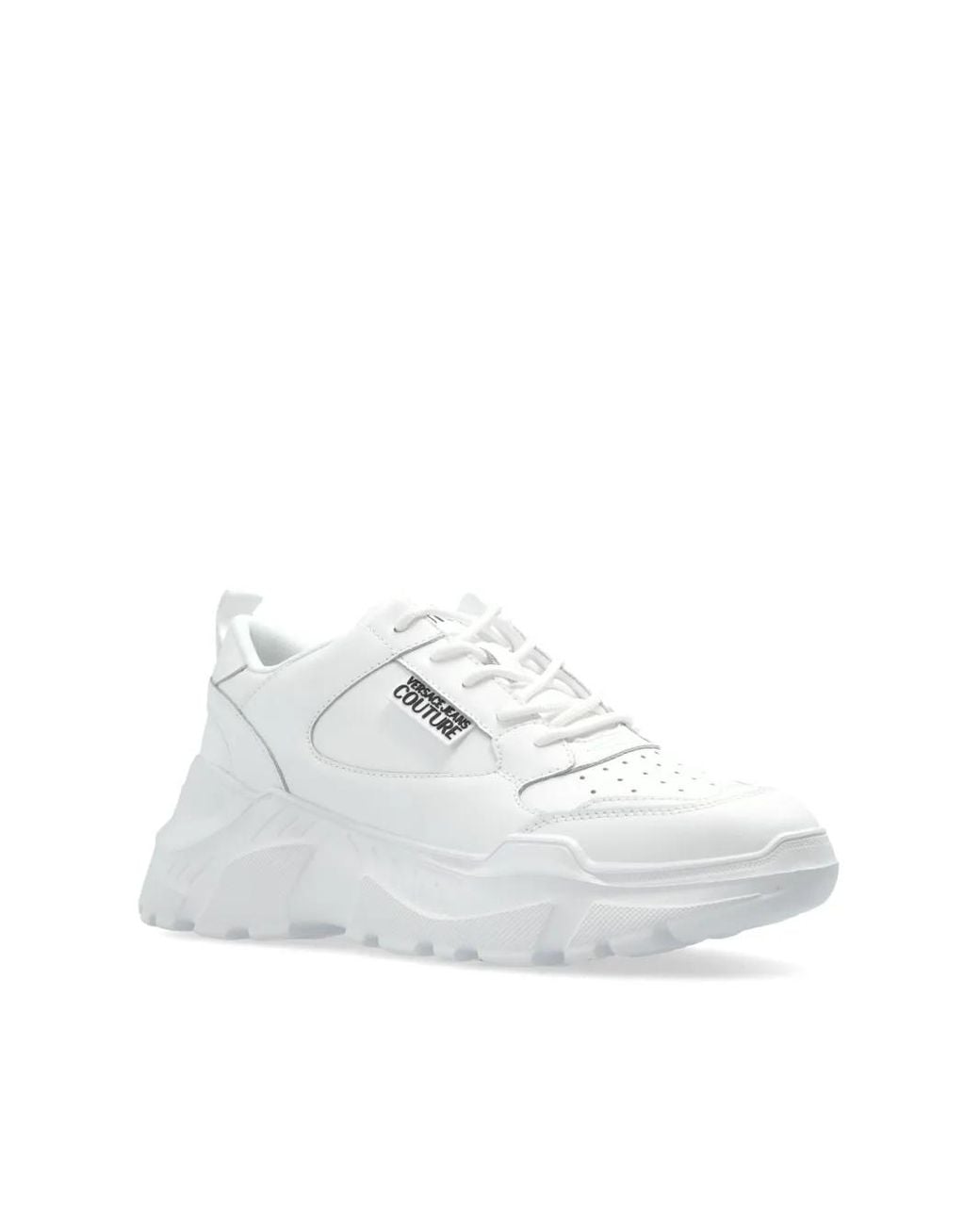 Zapatillas Con Logo, Mujer, Talla Versace Jeans Couture de color White