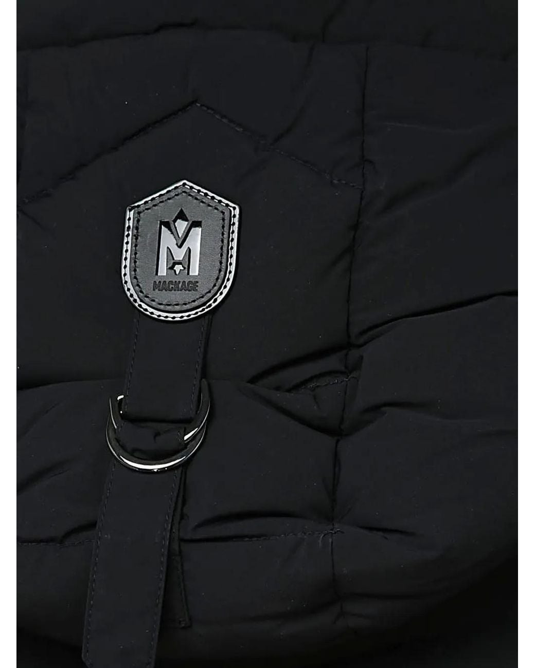 Mackage Black Farren Hooded Puffer Coat