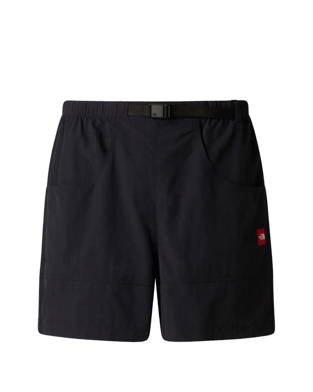 The North Face Black Tnf Redbox Nylon Belted" Shorts