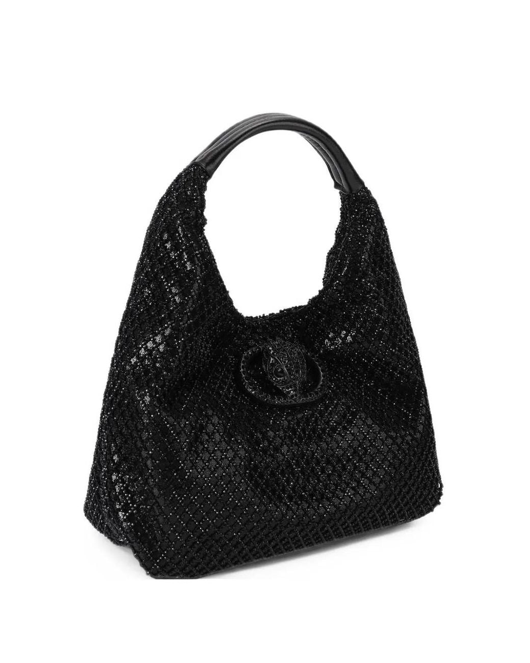 Slocuh Kurt Geiger Chelsea Small Slouch Hobo in Black | Lyst UK