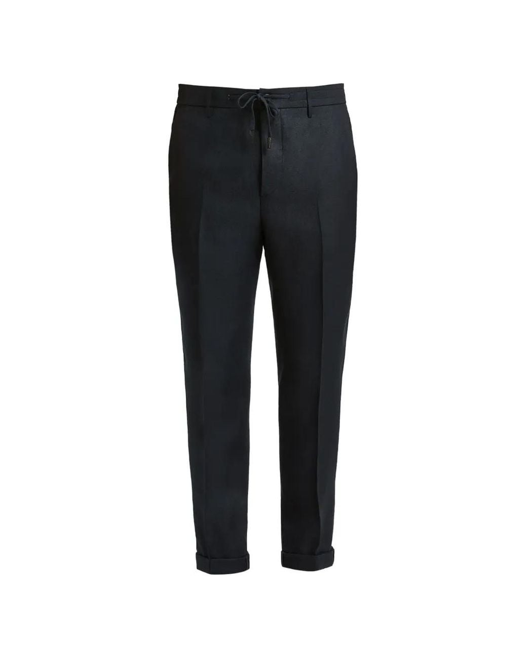 Peserico Black Pantalon De Costume for men