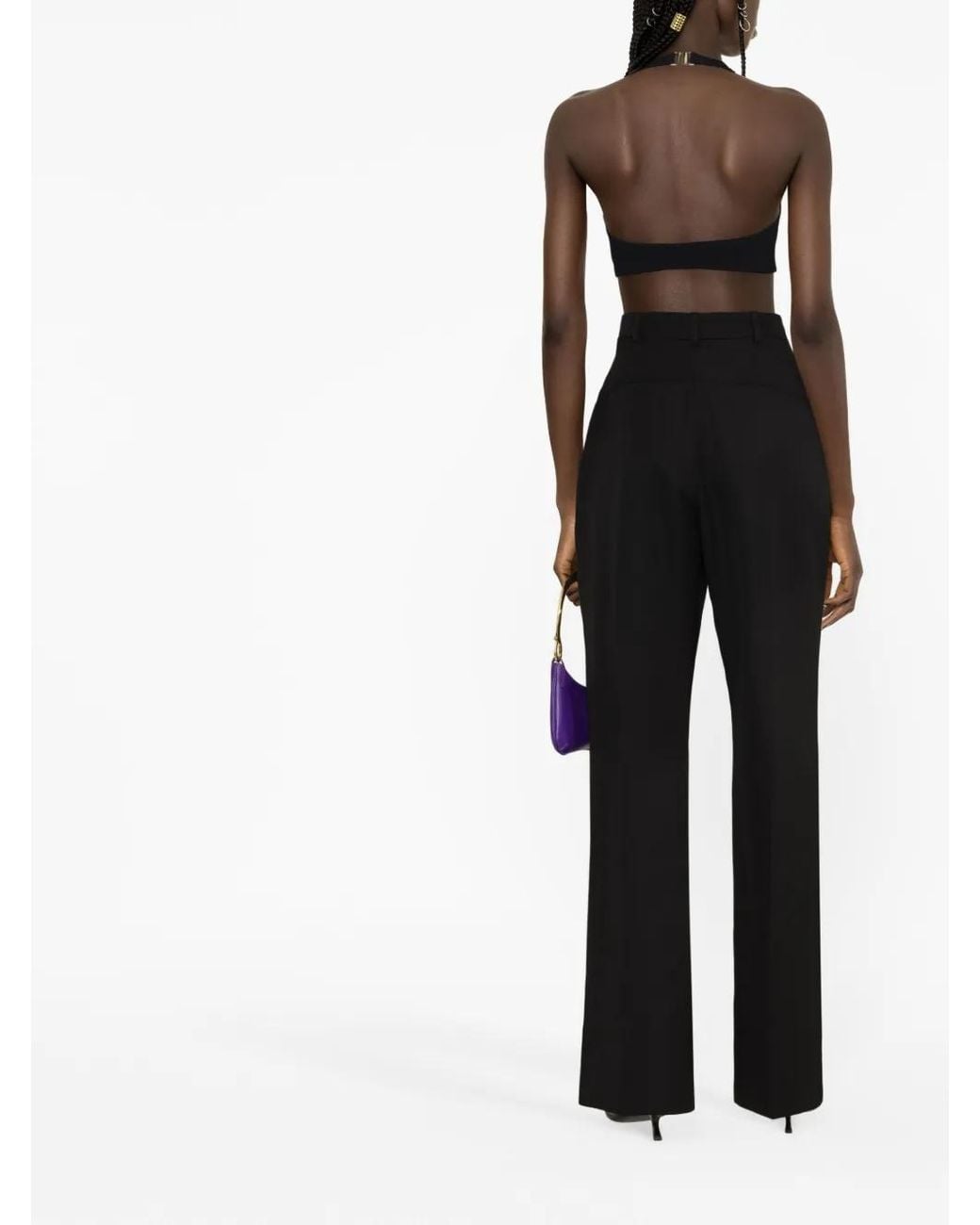 Jacquemus Black Le Pantalon Sauge