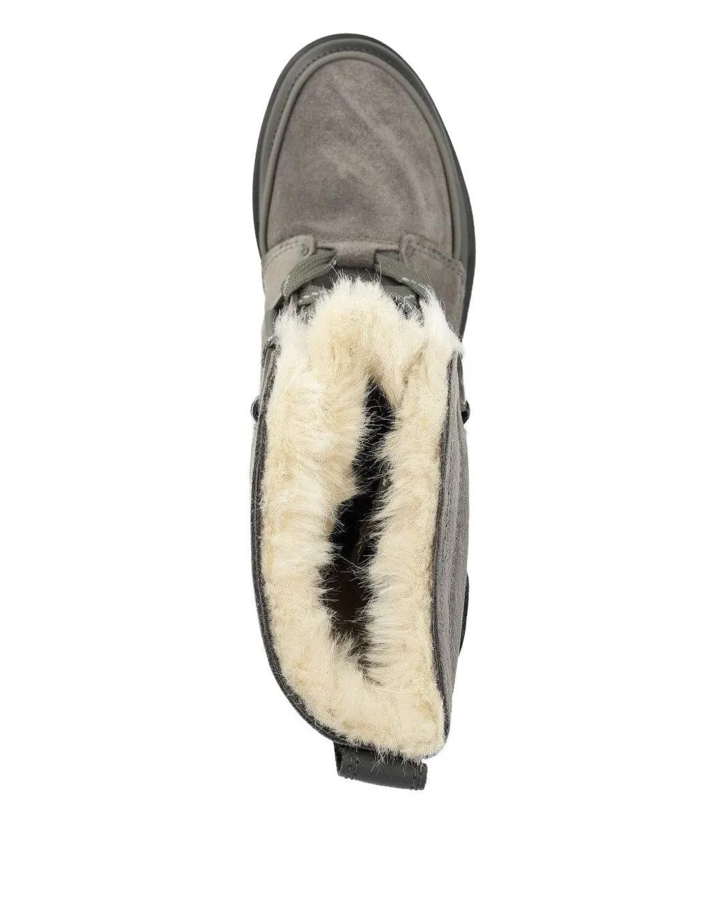Sorel Gray Torino Ii Textured Lace-Up Boots