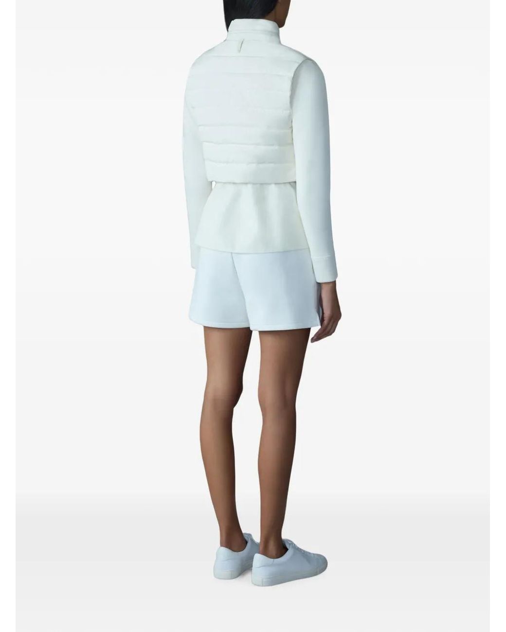 Mackage Blue Veste Priscilla À Empiècement Matelassé
