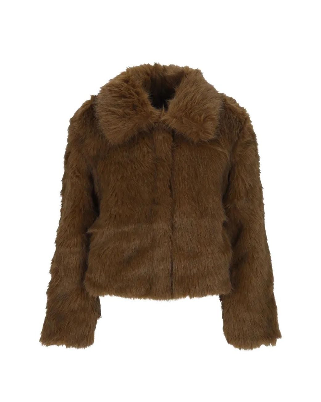 Levi's Brown Laney Faux-Fur Jacket