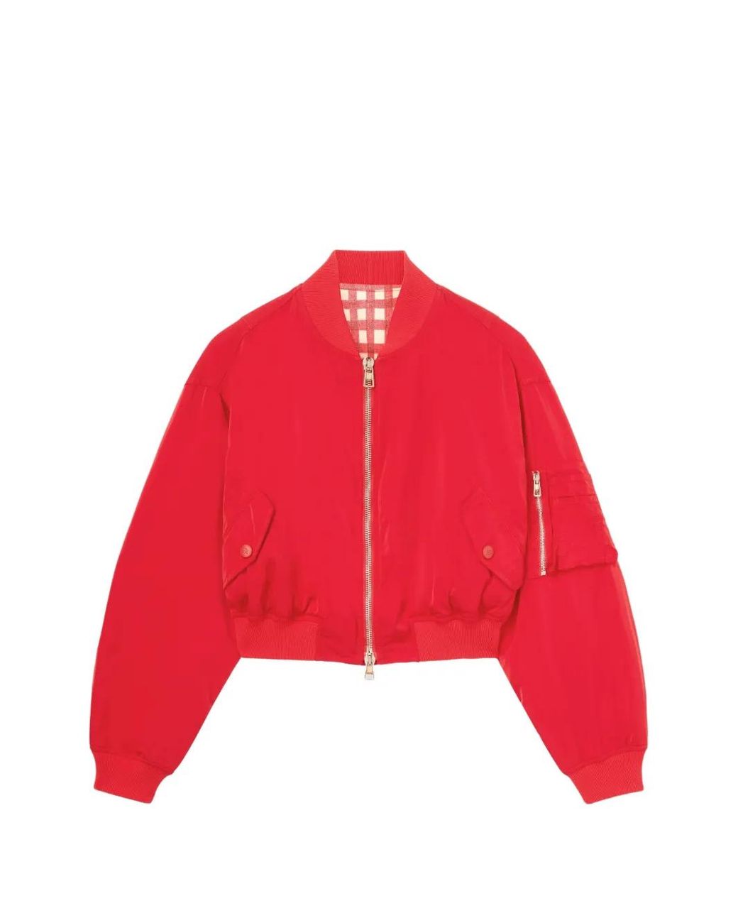 Chaqueta Bómber Reversible Ermanno Scervino de color Red