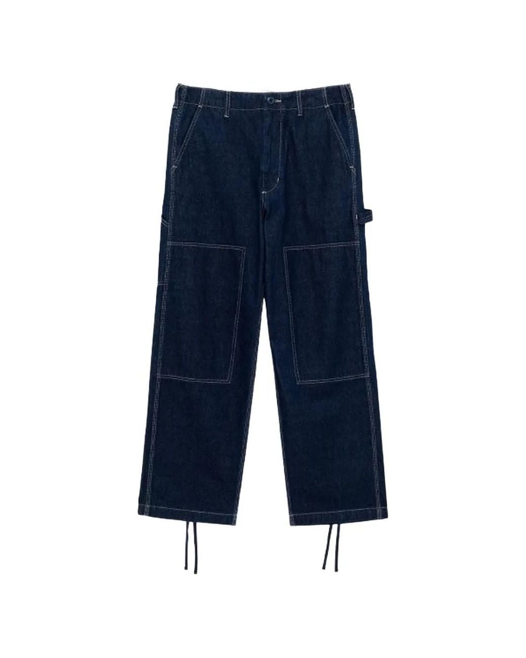 Roy Rogers Blue Jean À Coutures Contrastantes for men
