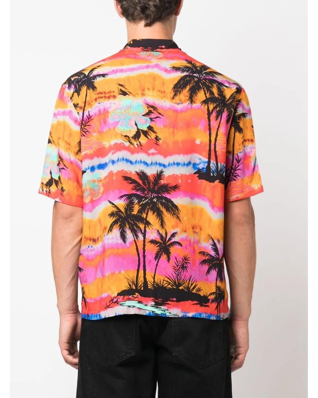 Palm Angels Pink Shirts for men