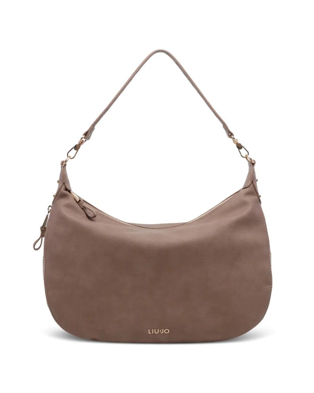 Liu Jo Brown Sac Cabas À Fermeture Zippée