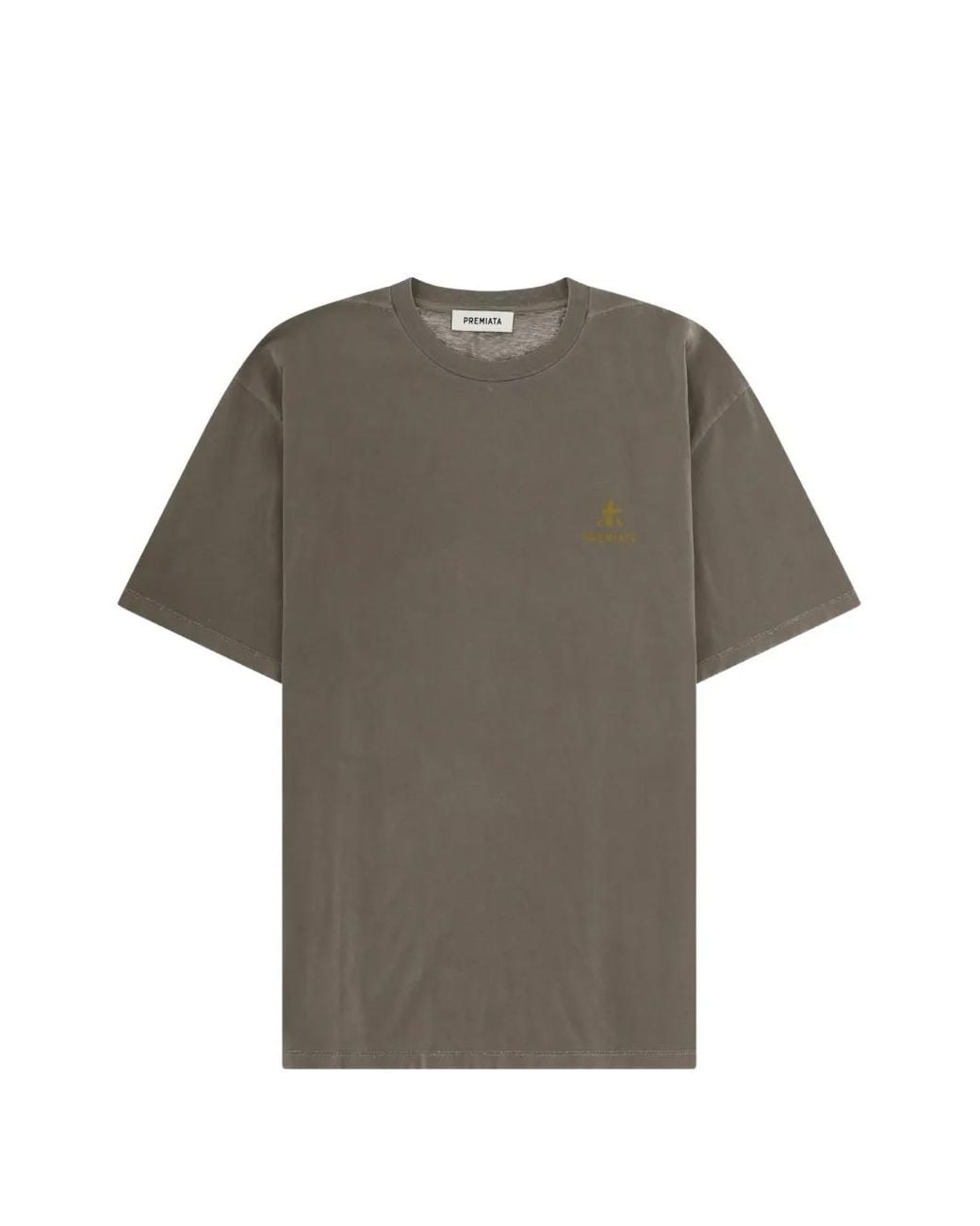 Premiata Gray Logo-Print T-Shirt for men