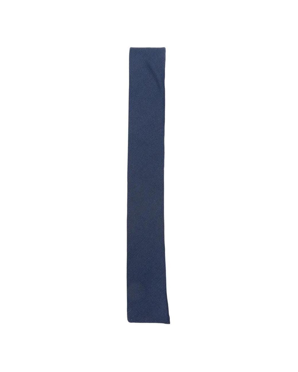 Corbata Tejida Corneliani de hombre de color Blue