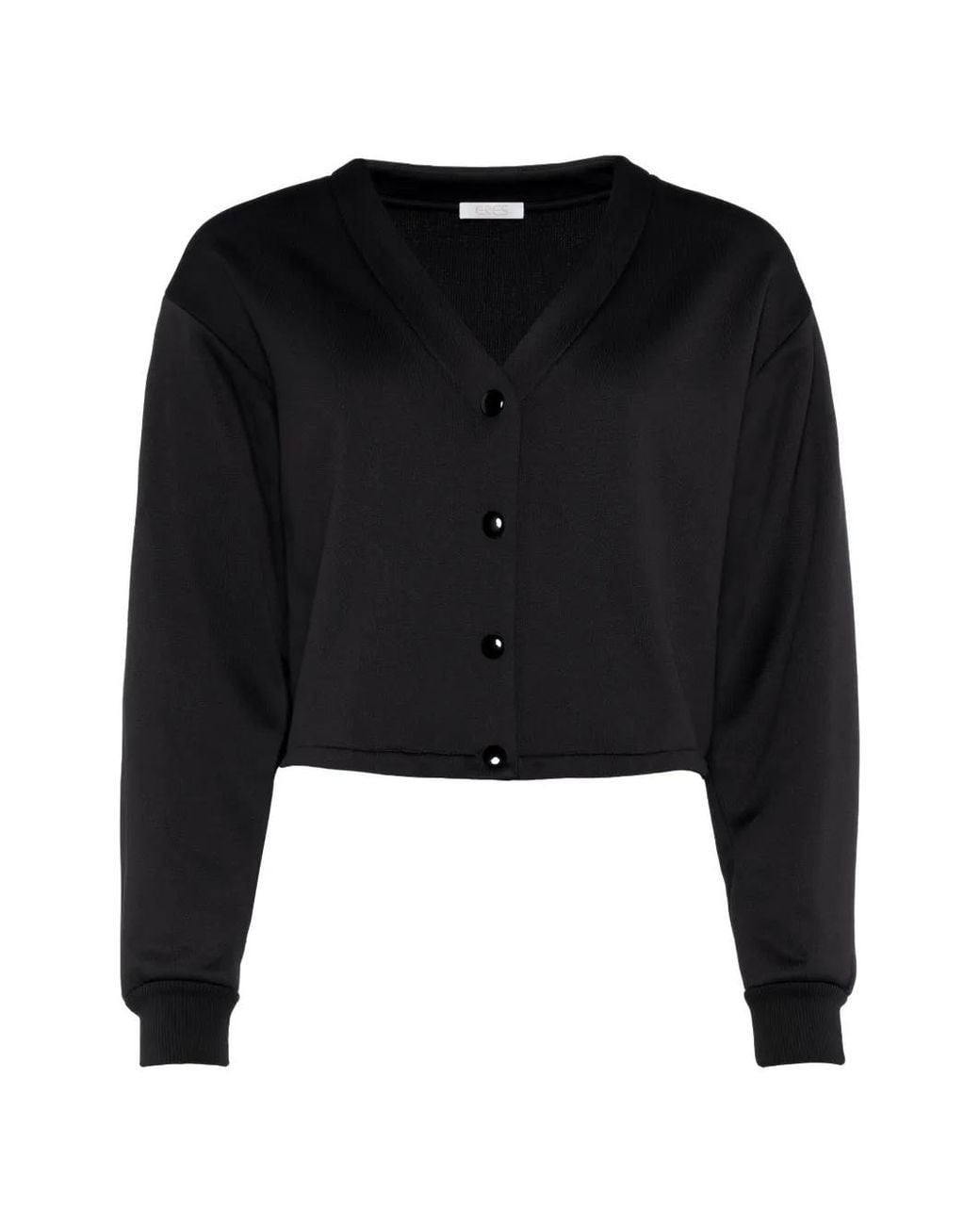 Eres Black Asher Cropped Cardigan