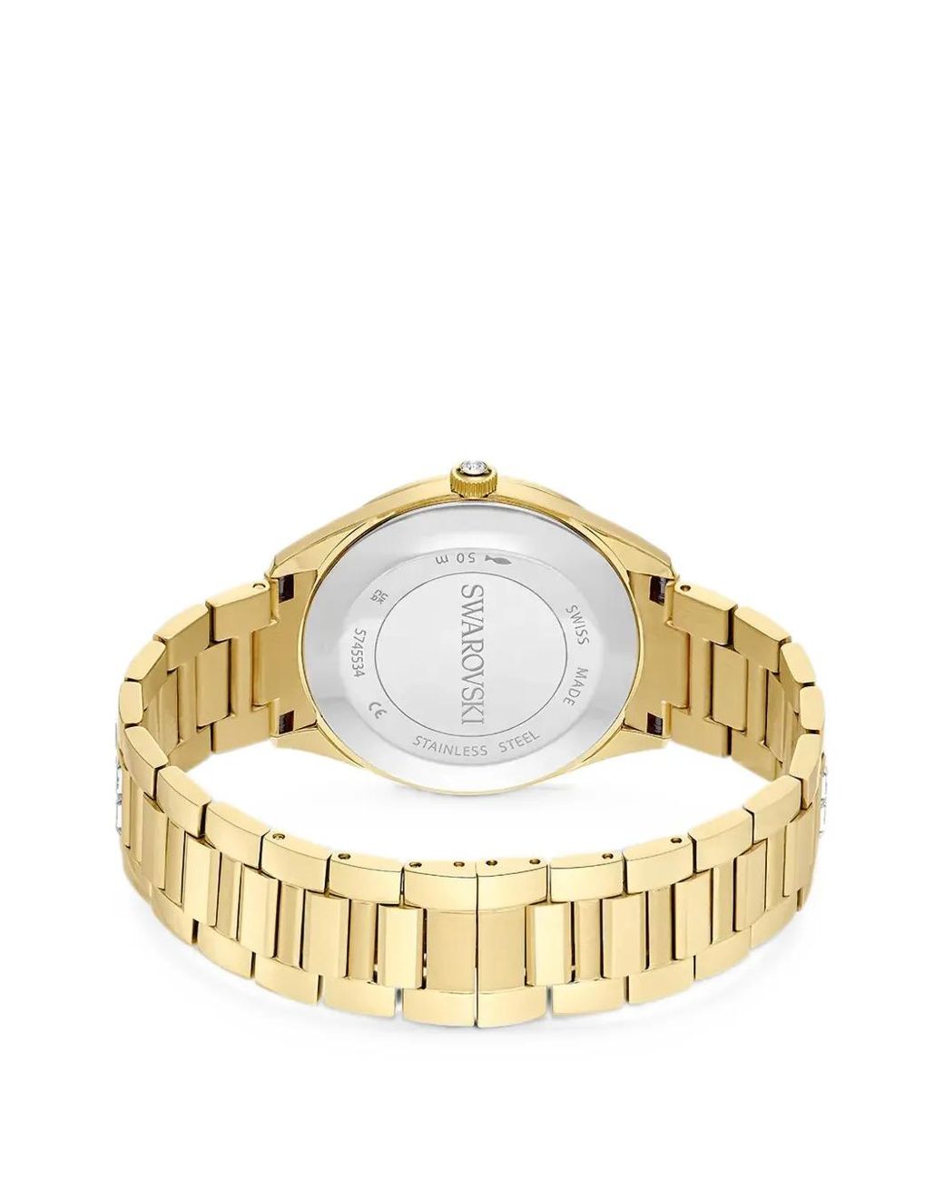 Swarovski Metallic Matrix Crystal-Embellished Bezel 40Mm Watch