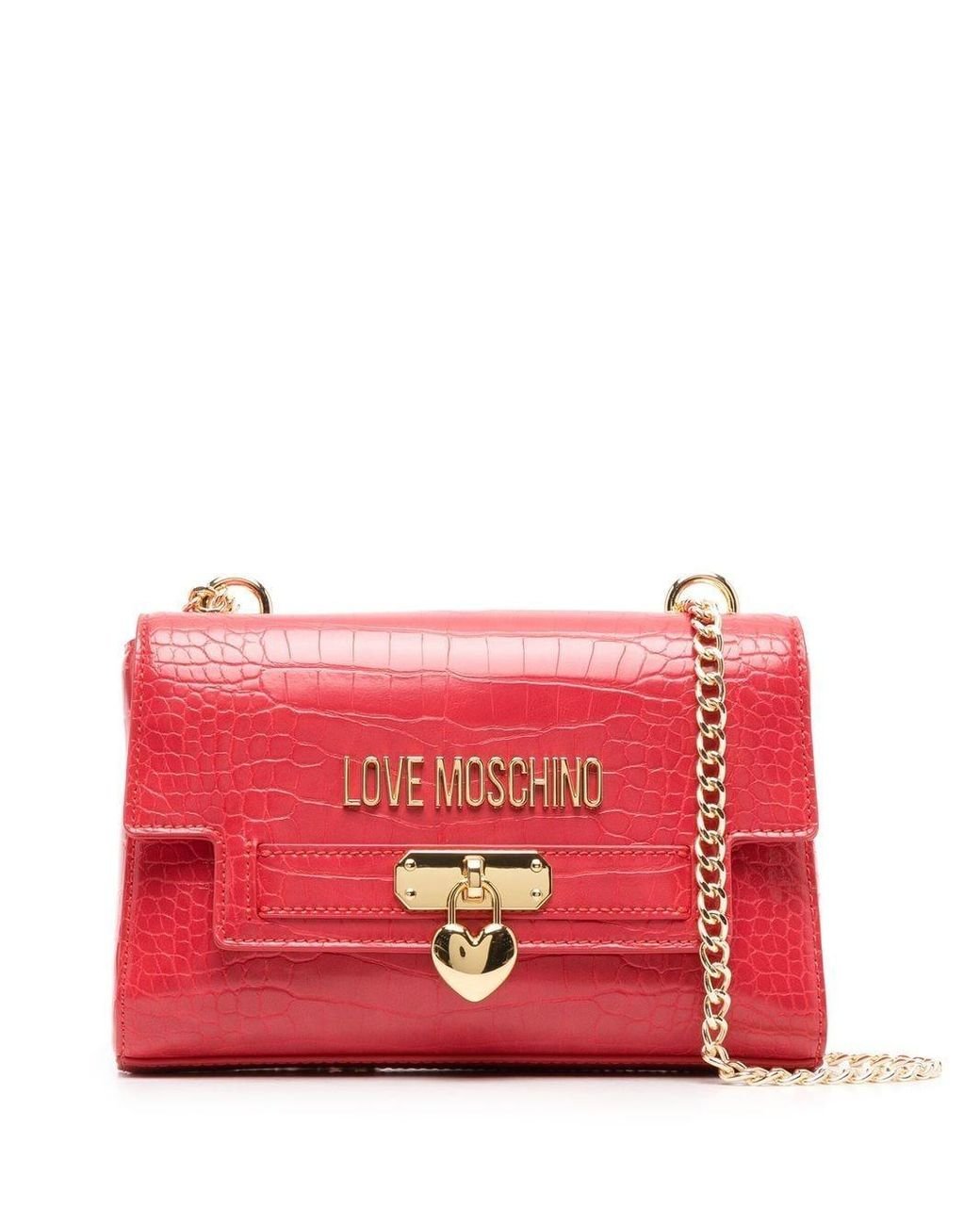 Red love deals moschino purse