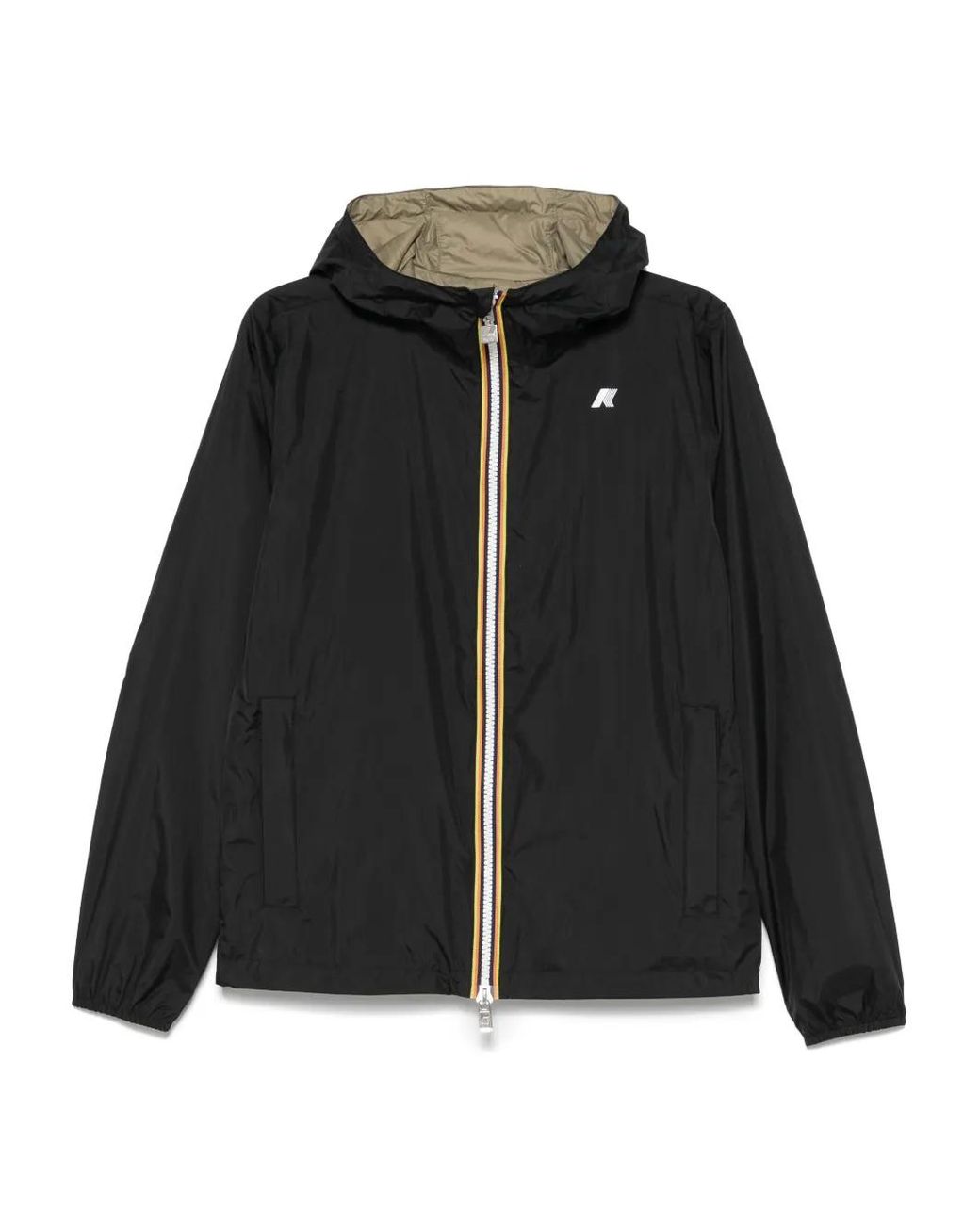 K-Way Black Jake Plus 2.0 Jacket for men