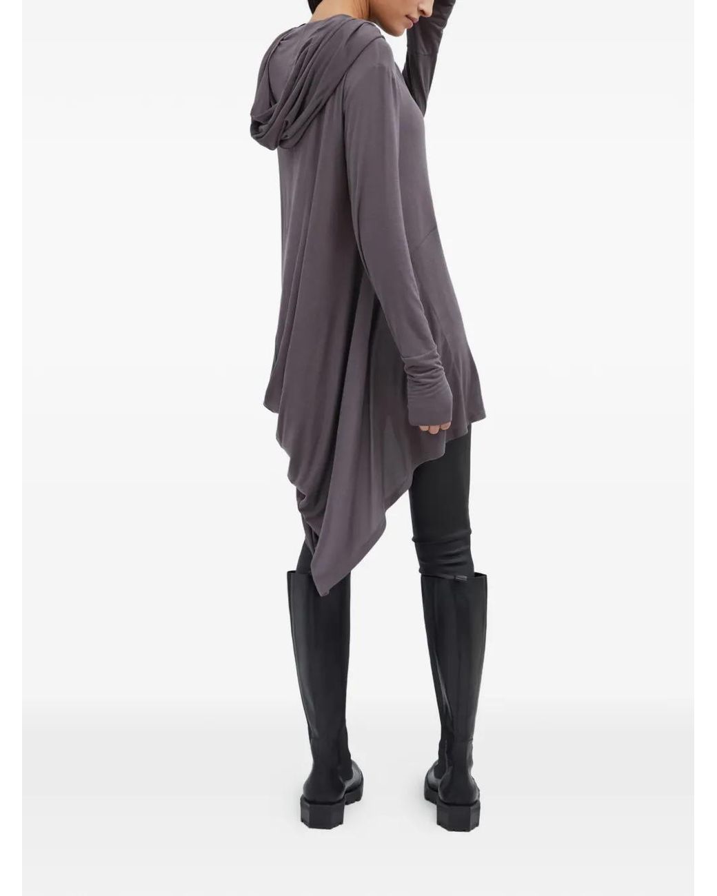 MARCELLA Purple Oslo Hooded Tunic