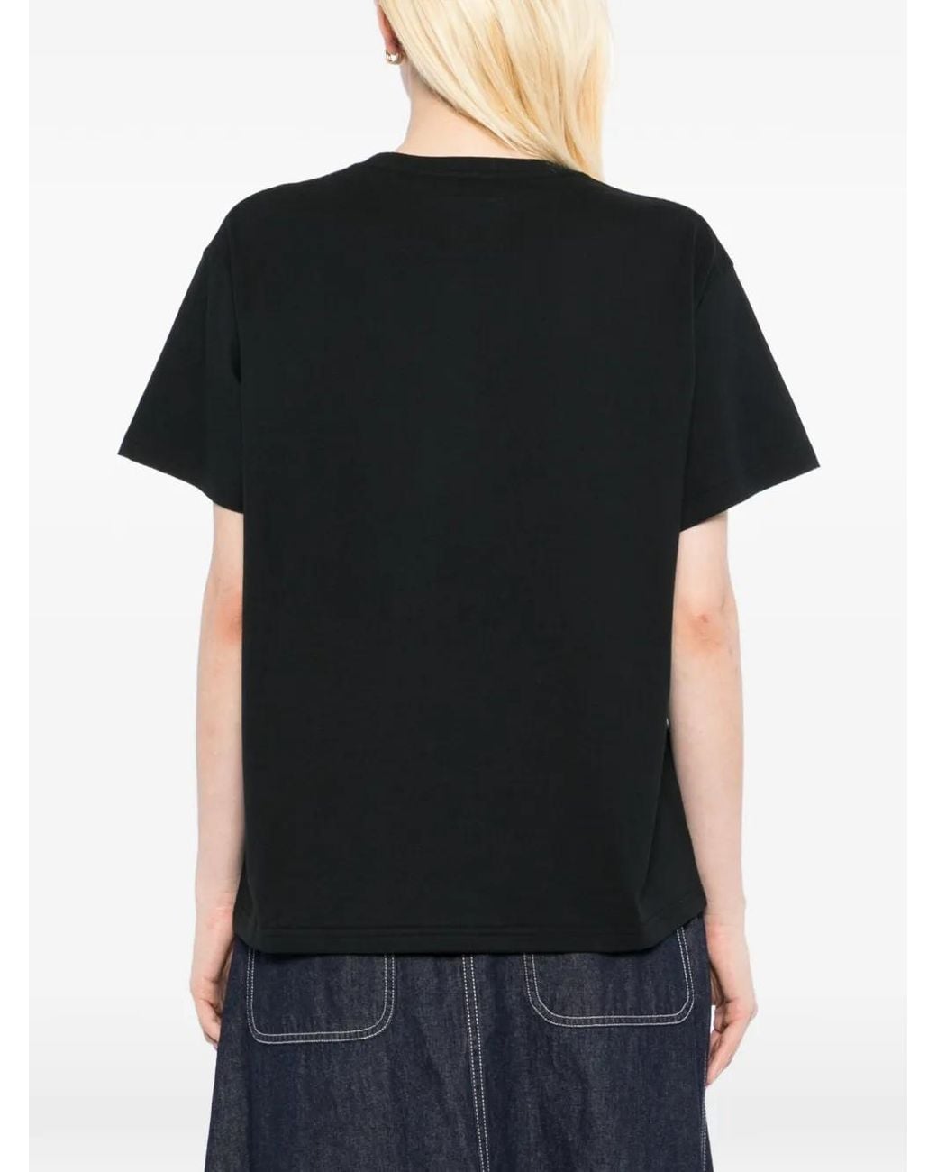 SPORT b. by agnès b. Black Danity Flower Dino T-Shirt