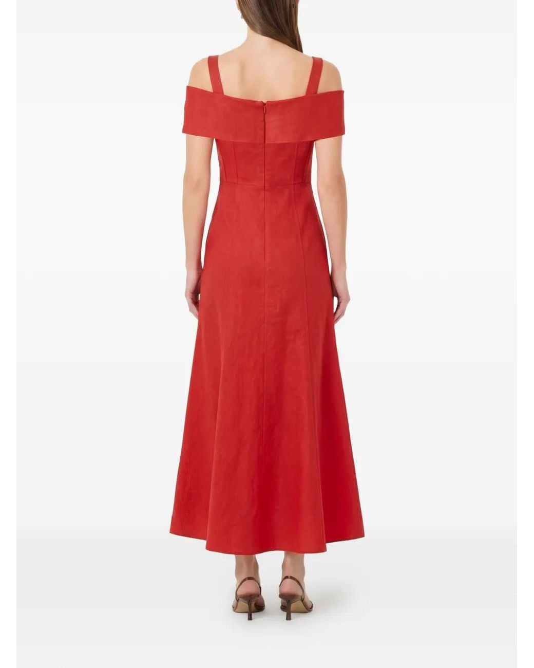 Nicholas Red Ivana Dress