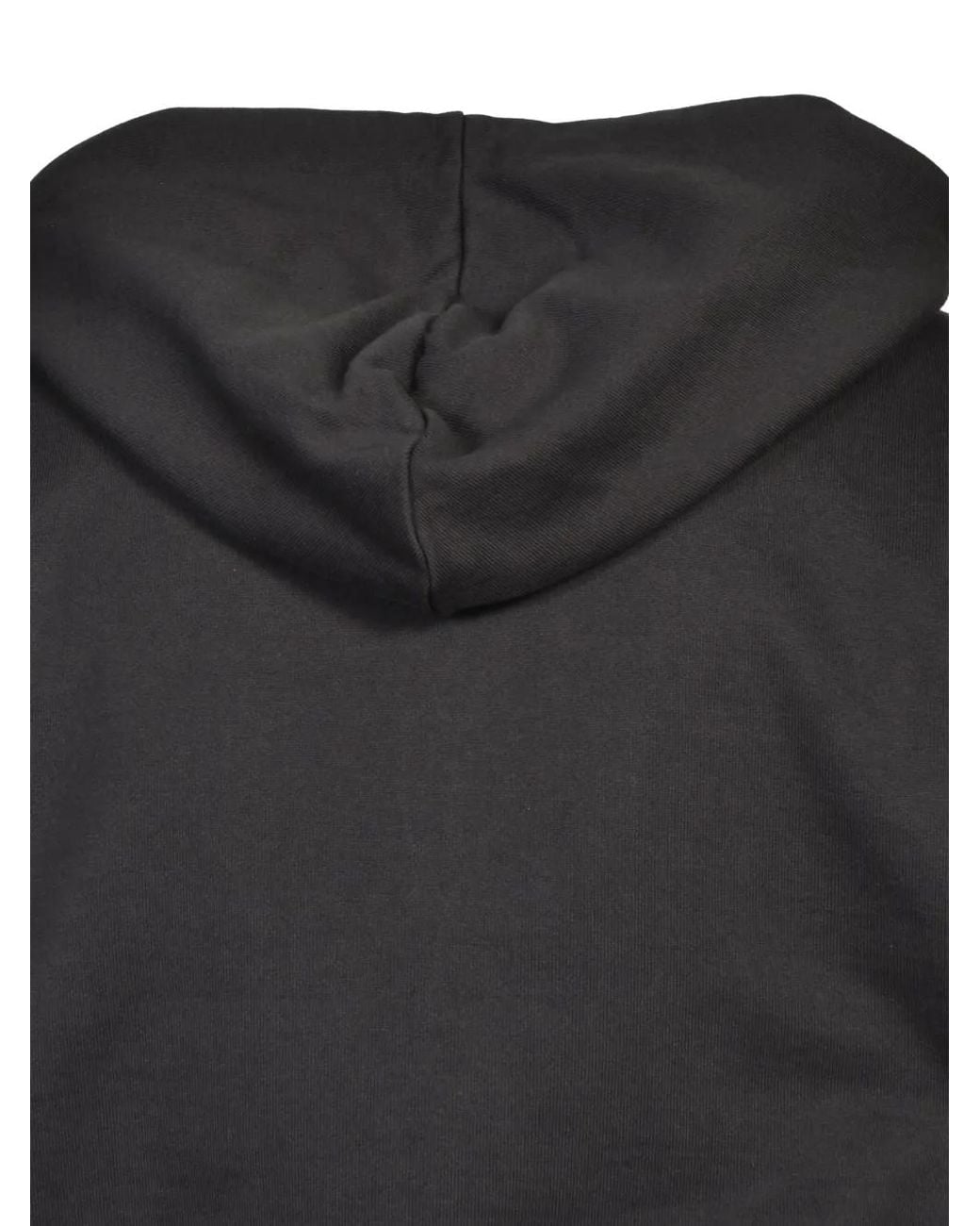 MASU Black Floral-Print Zip-Up Hoodie for men