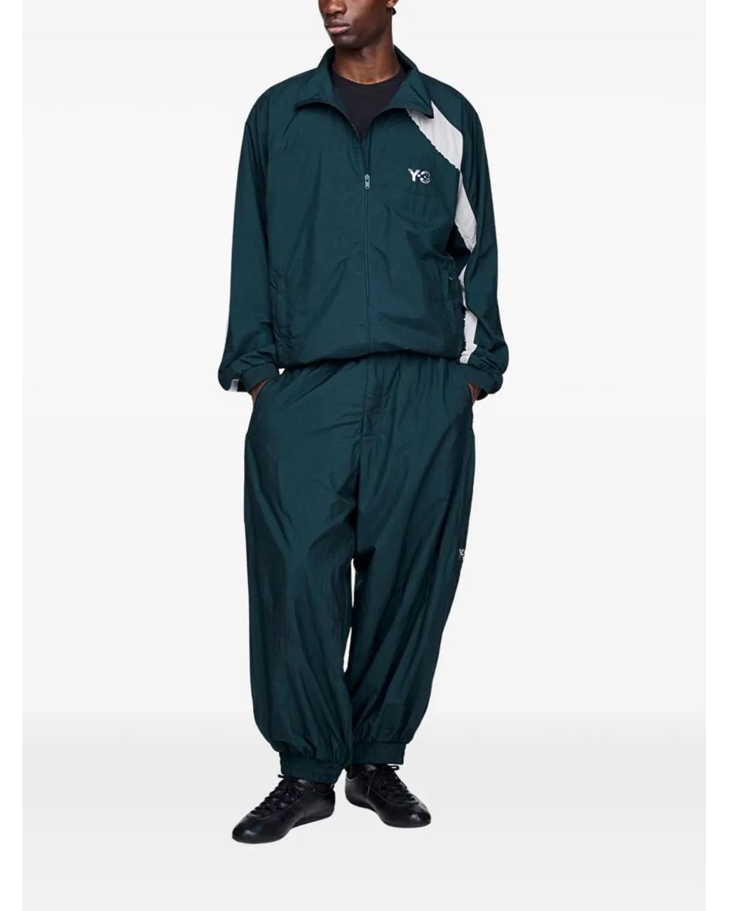 Y-3 Blue 3-Stripes Jacket for men