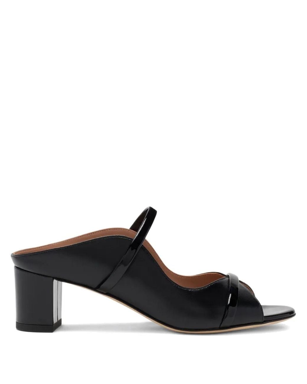 Malone Souliers Black Norah Leather Sandals