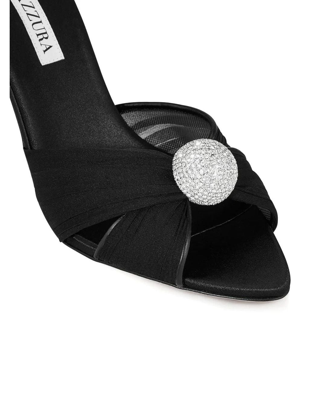 Aquazzura Black Mystery Mules