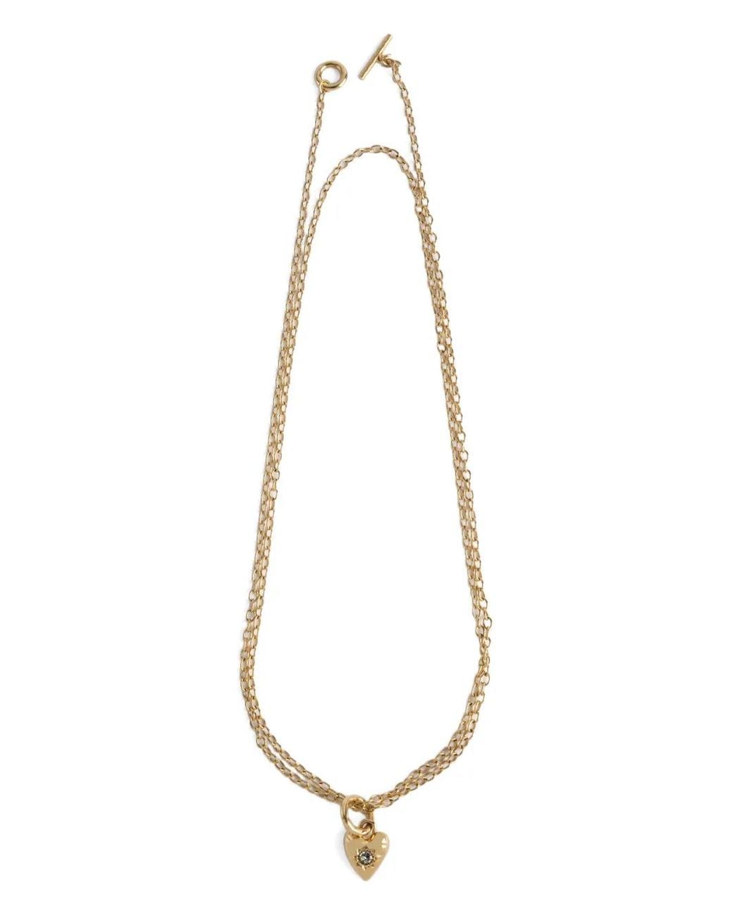 Zadig & Voltaire White Necklace Heartbreaker