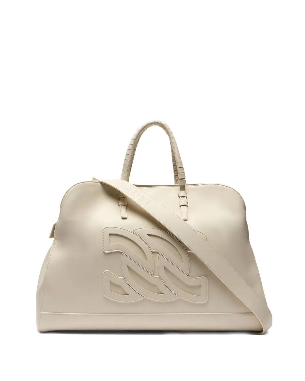 Casadei Natural Park Avenue Tote Bag