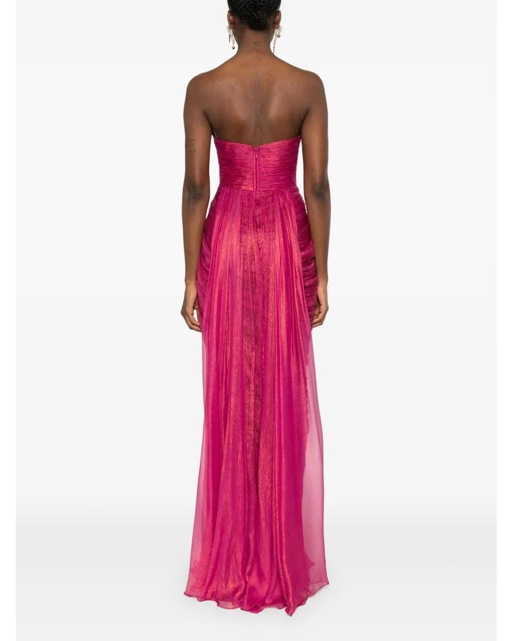 IRIS SERBAN Pink Ines Gown