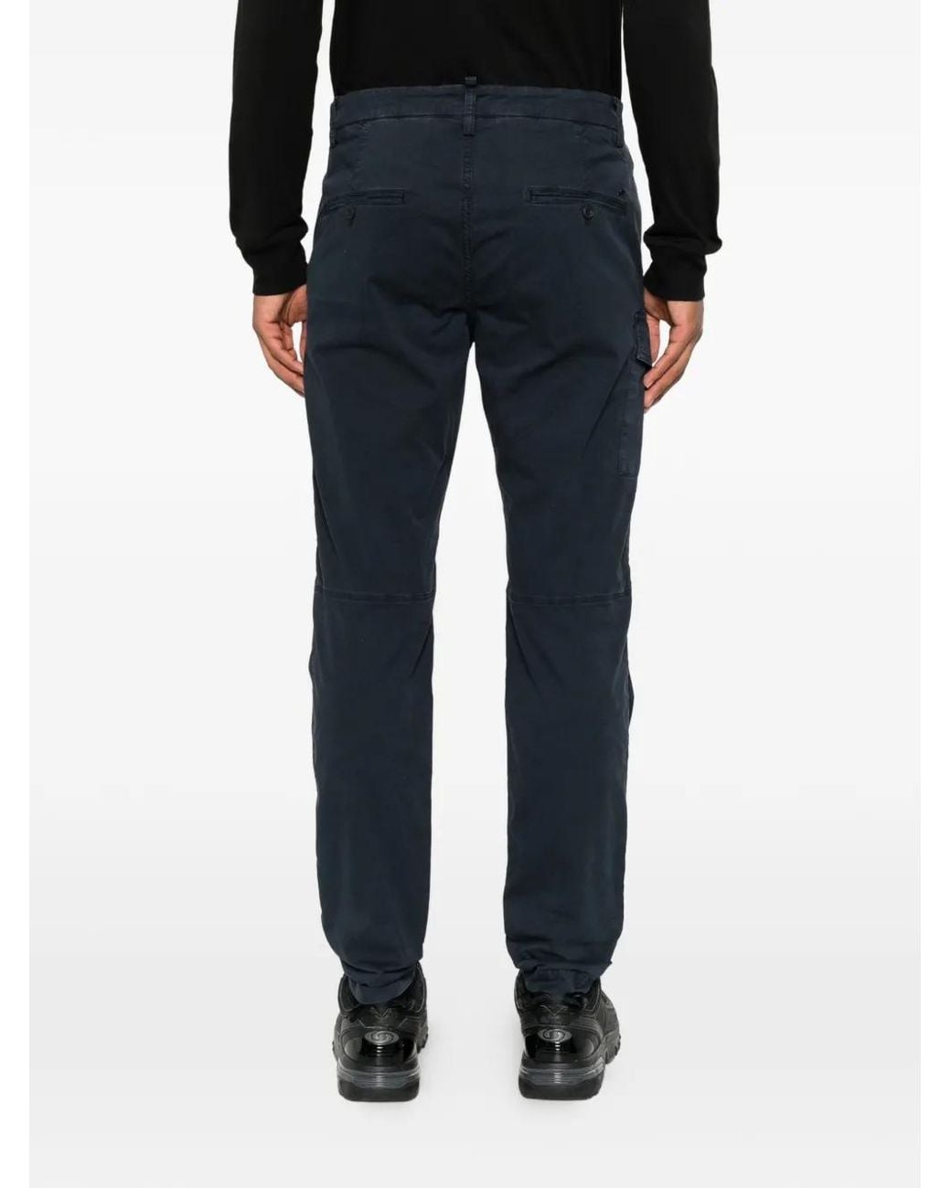Mason's Blue George Cargo Pants for men