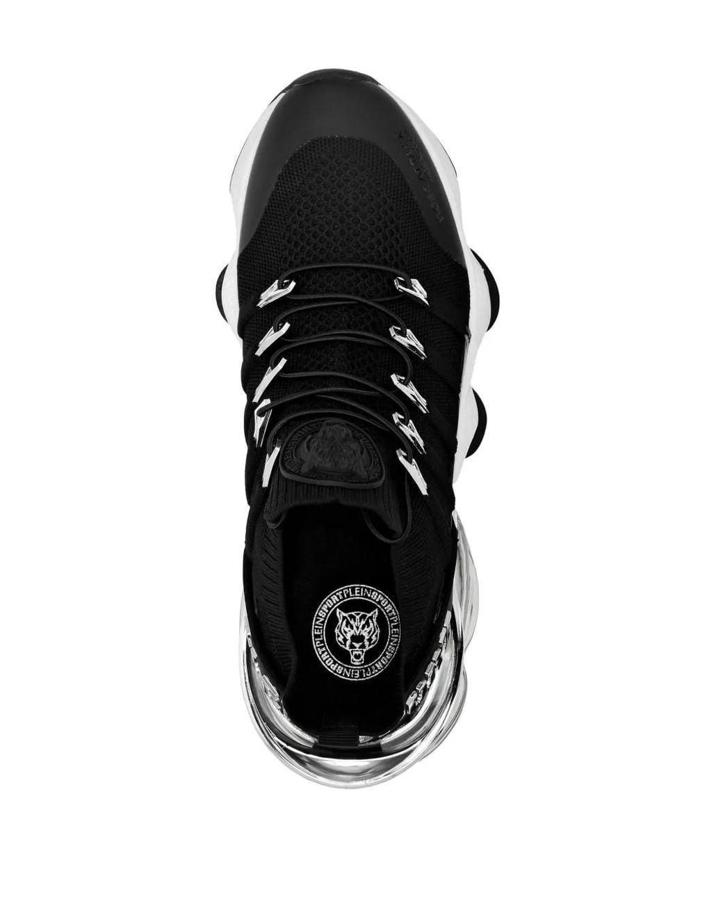 Philipp Plein Black Tiger Attack Gen X 04 Sneakers