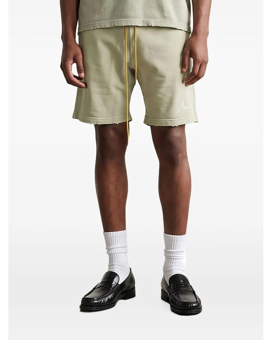 Rhude Natural Classique Sweatshorts for men