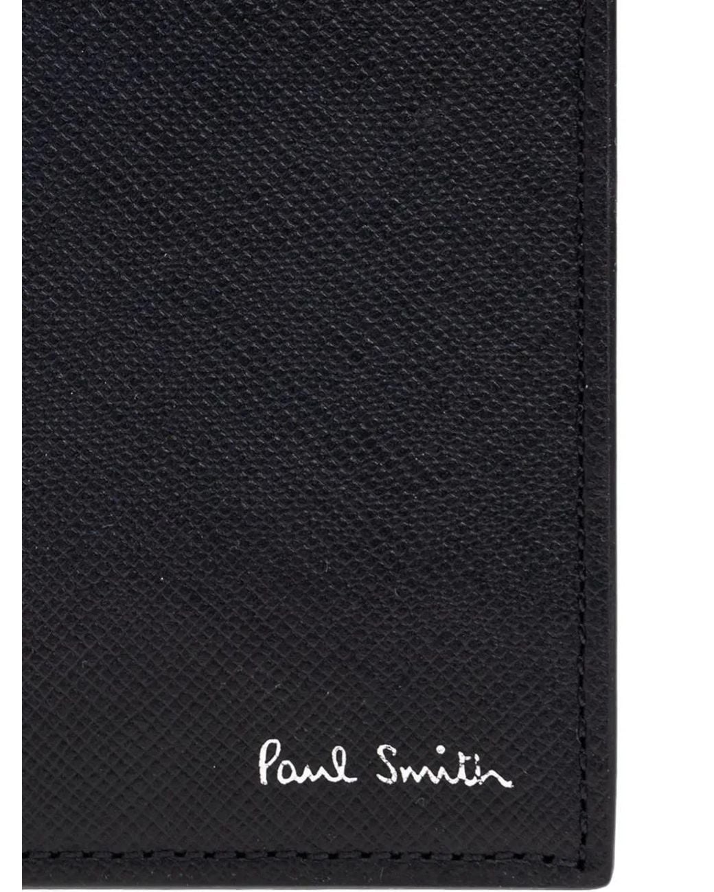 Paul Smith Black Leather Wallet for men