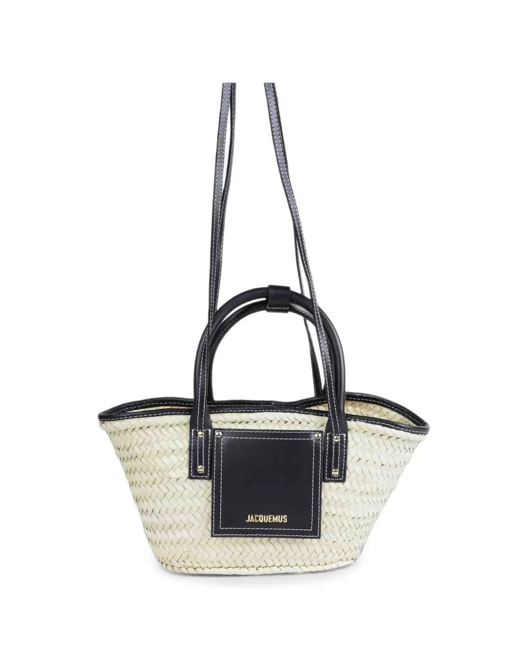 Jacquemus Natural Le Panier Soli Tote Bag