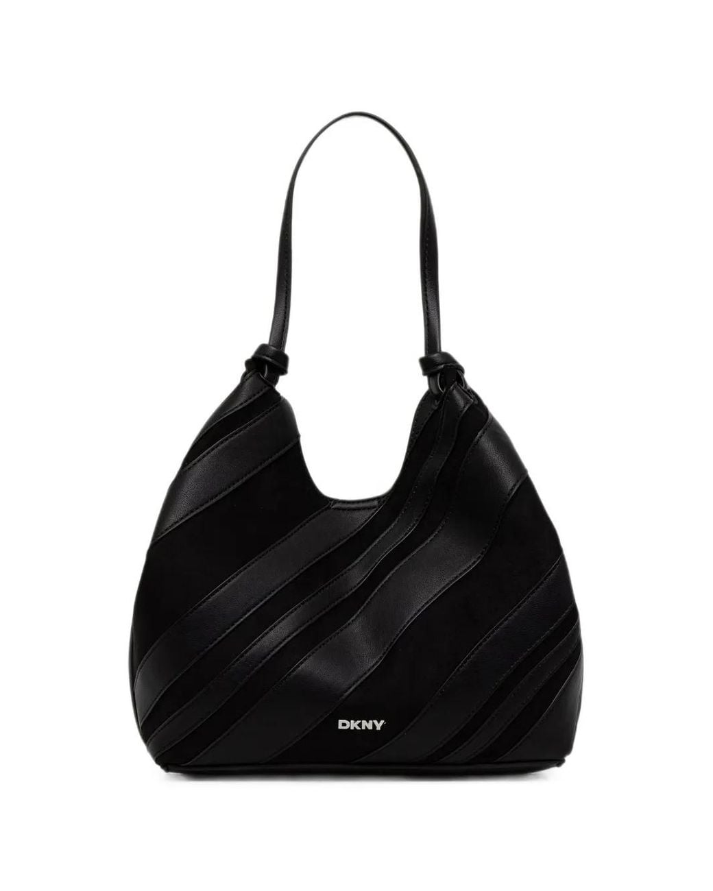 DKNY Black Medium Paula Removable-Pouch Tote Bag