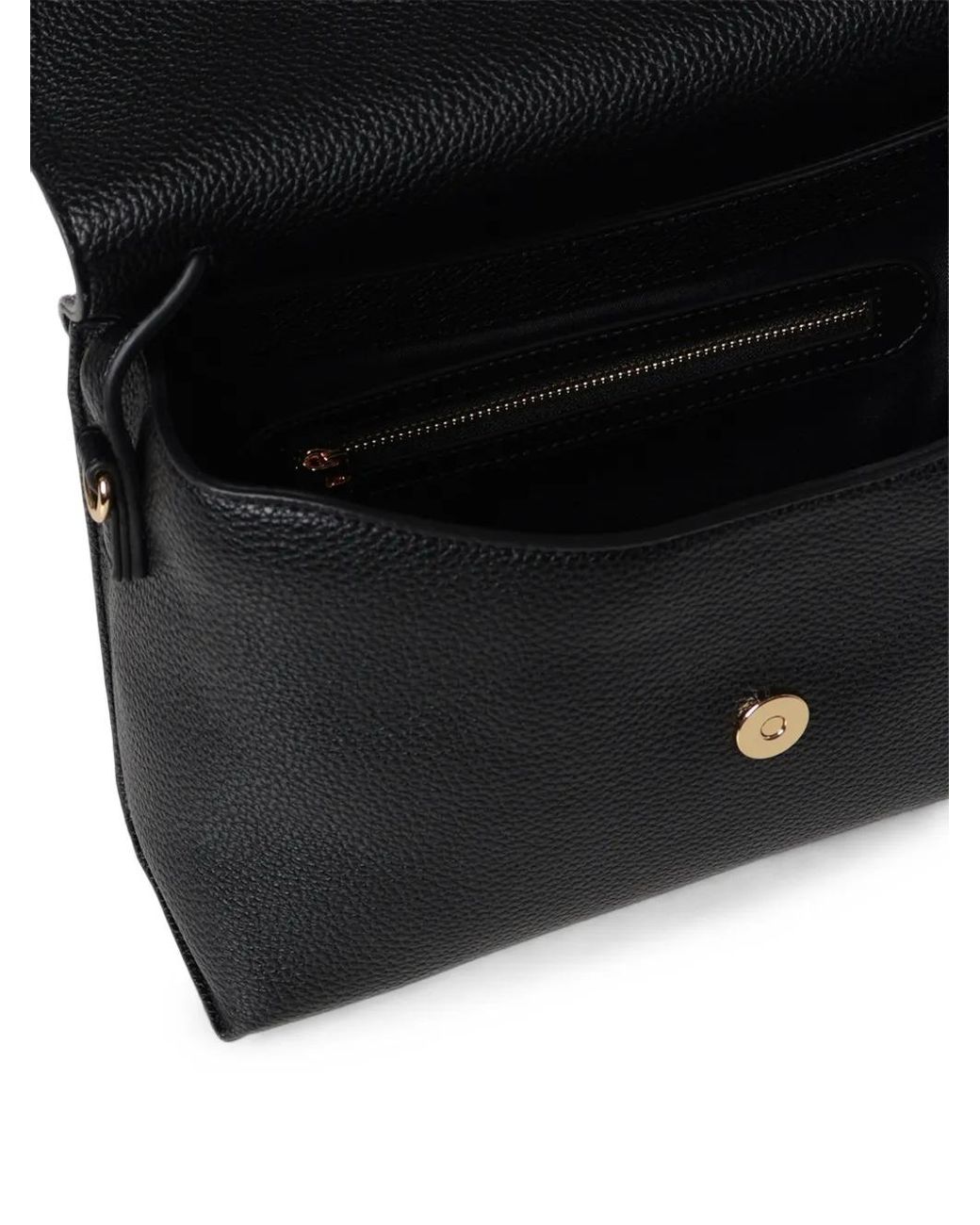 Love Moschino Black Logo-Plaque Tote Bag