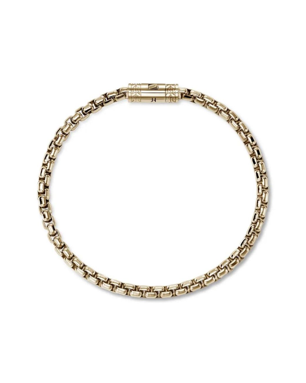 John Hardy White Box-Chain Bracelet for men