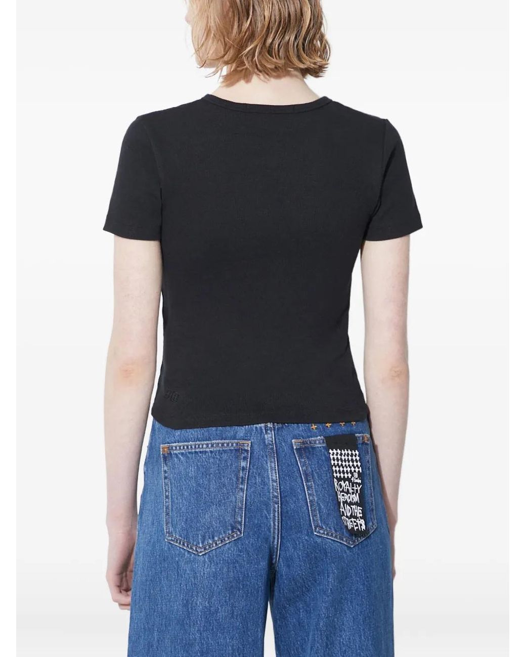 Ksubi Blue Arise Cut Out T-Shirt