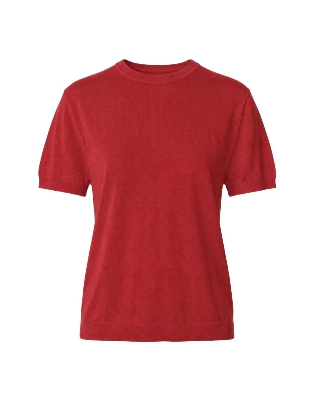 Toccin Red Cary Boxy T-Shirt