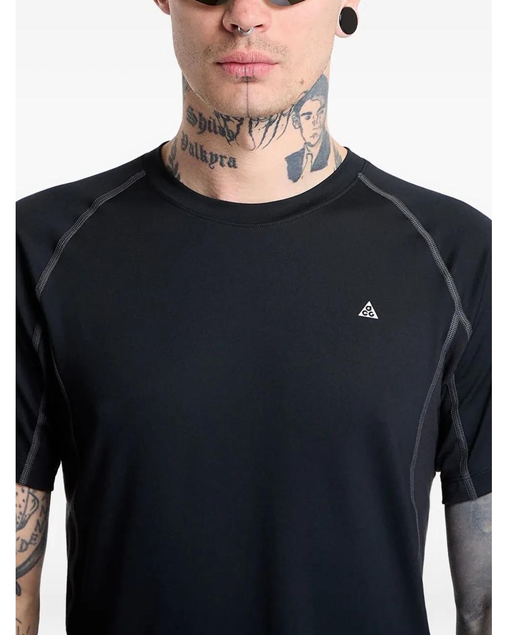 Nike Black T-Shirt Wildsee Acg À Col Rond for men
