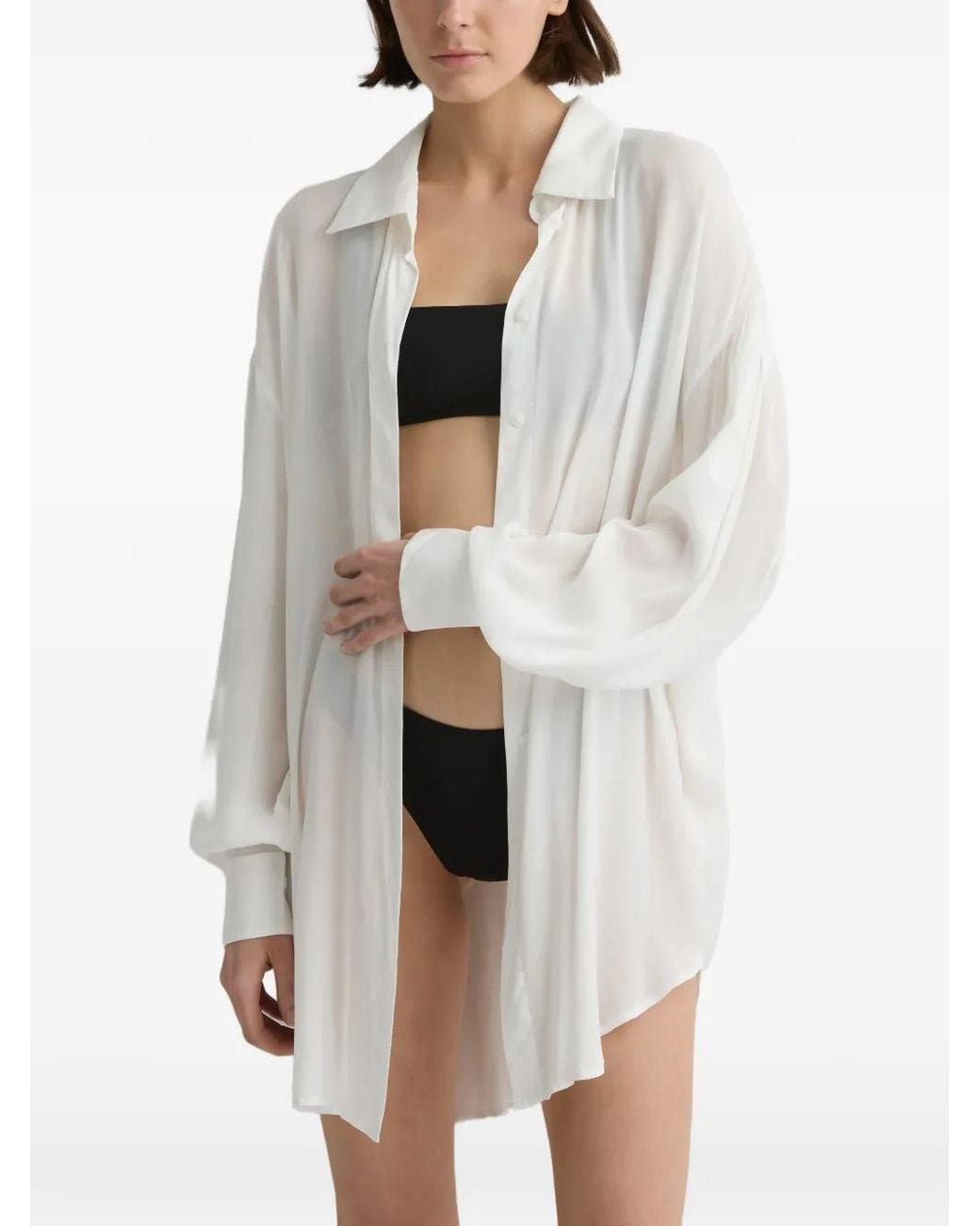 Bondi Born White Cremona Oversize Shirt
