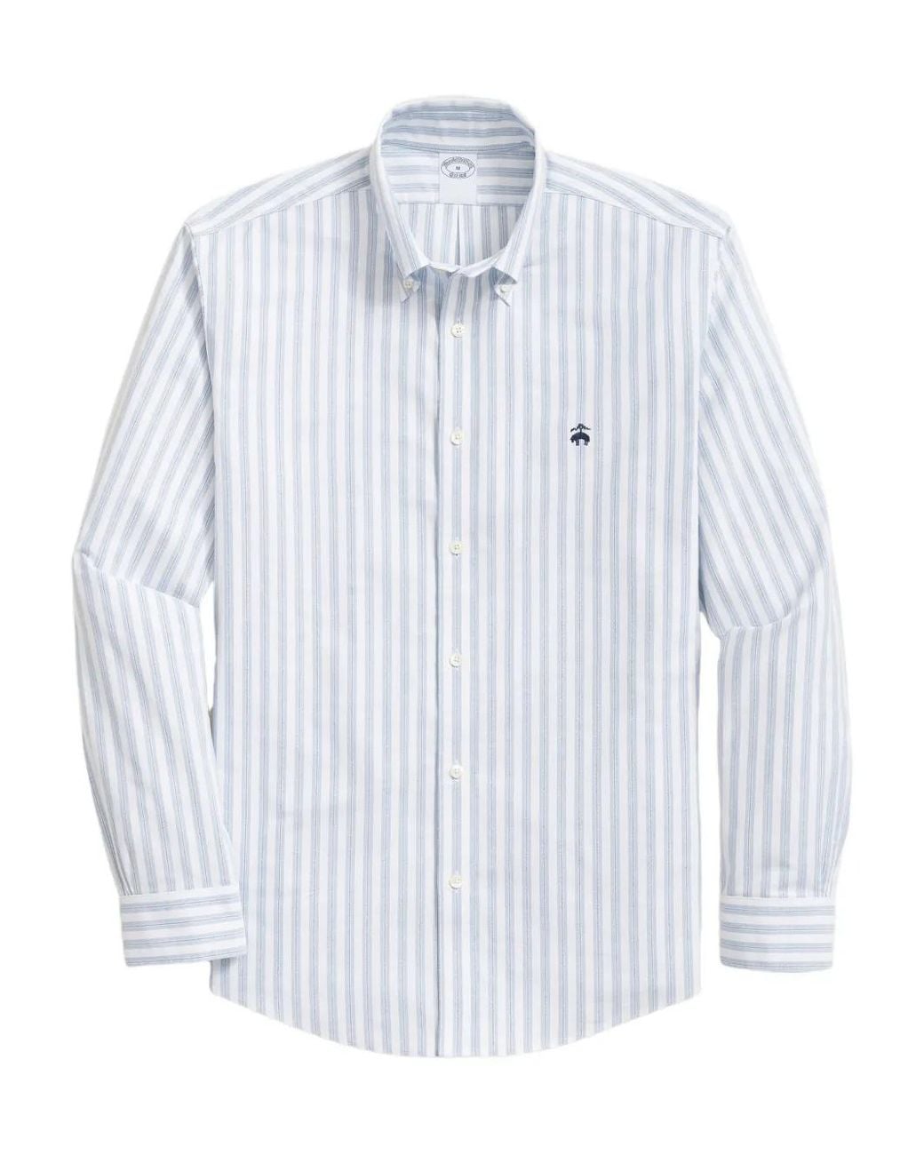 Brooks Brothers Blue Plaid Button-Down Shirt for men