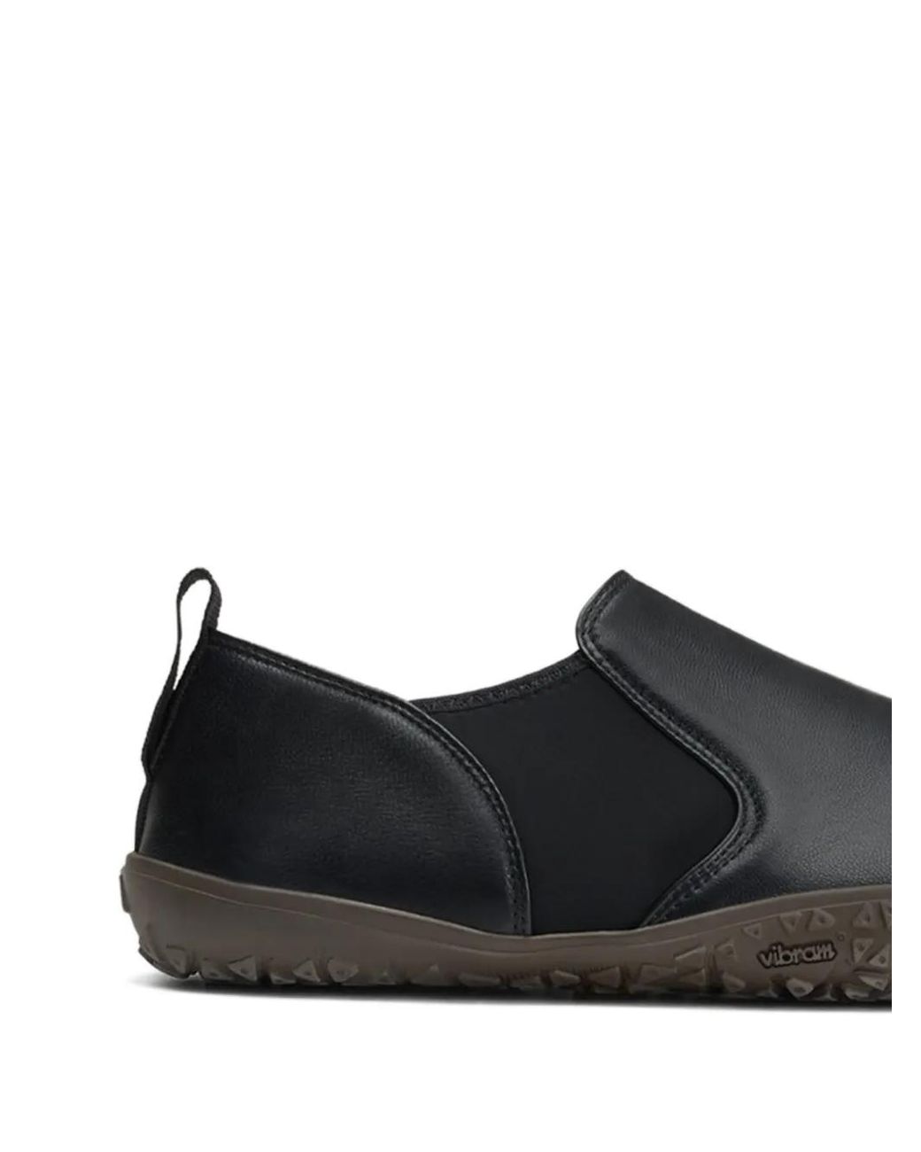 Lemaire Black Leather Glove Slip On Loafers
