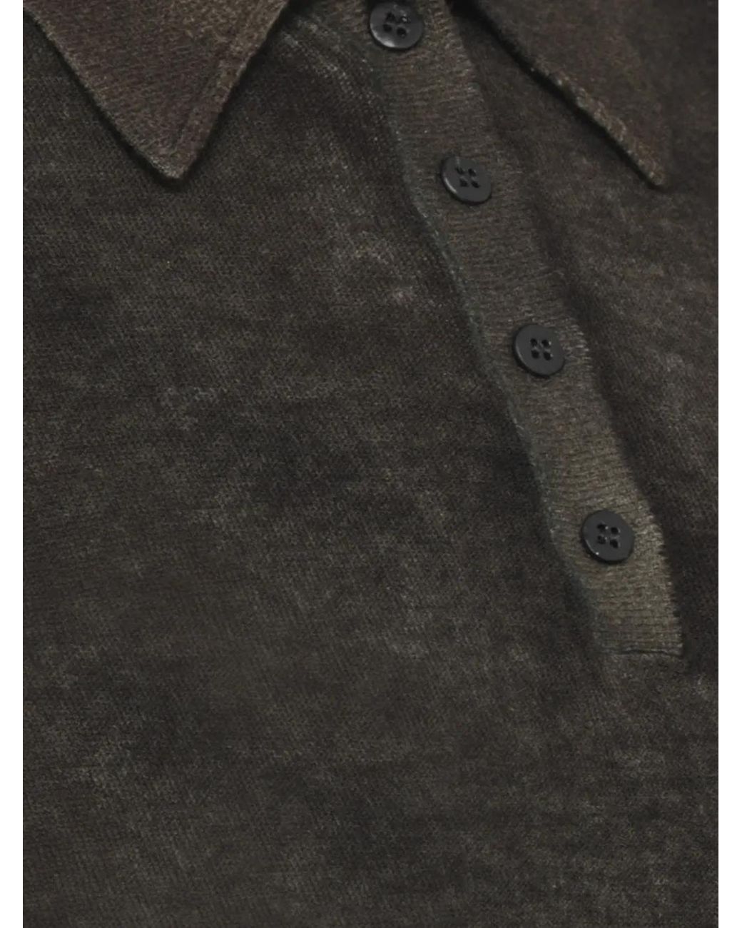 Avant Toi Green Short-Sleeve Polo Shirt