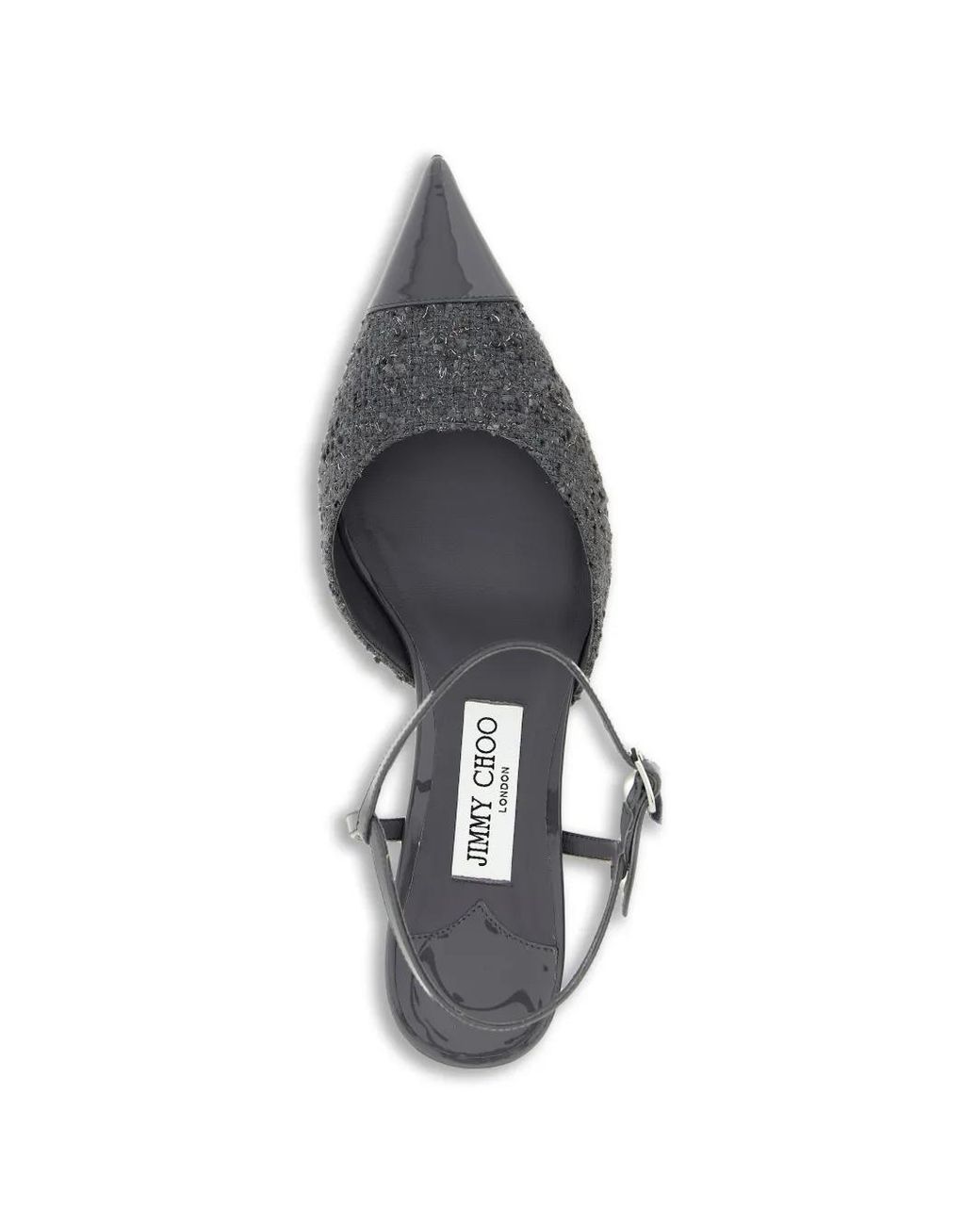 Jimmy Choo White Aren Pearl-Pendant Pumps