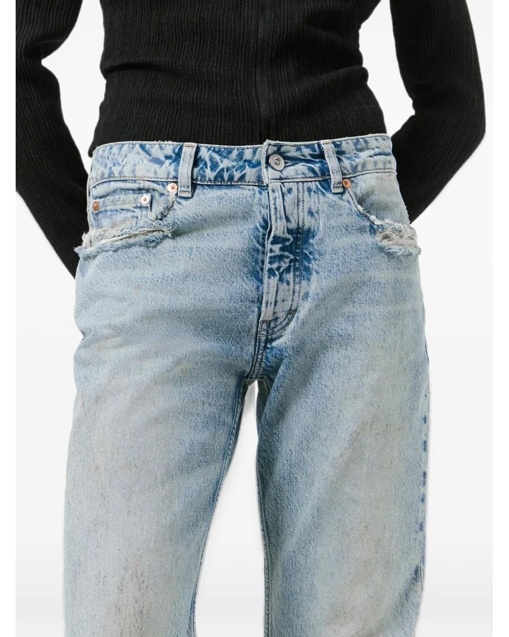 Our Legacy Blue Rover Cut Jeans